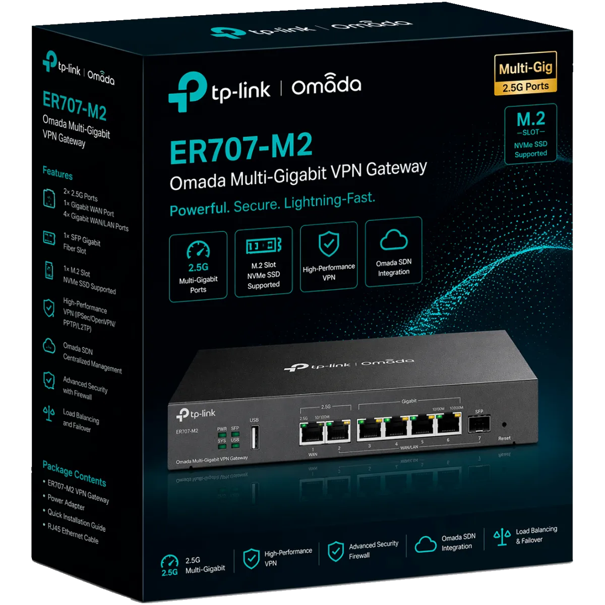 TP-Link Omada ER707-M2 / Многогигабитный VPN маршрутизатор