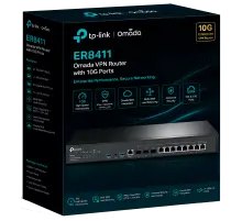 TP-Link Omada ER8411 / VPN маршрутизатор Omada с портами 10G