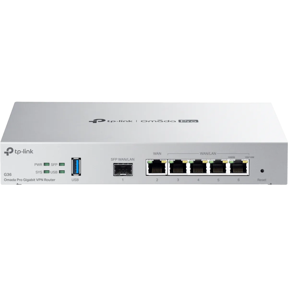 TP-Link Omada Pro G36 / Многофункциональный VPN-маршрутизатор с гигабитными портами.