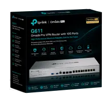TP-Link Omada Pro G611 / Multi-WAN VPN-маршрутизатор с портами 10Gb