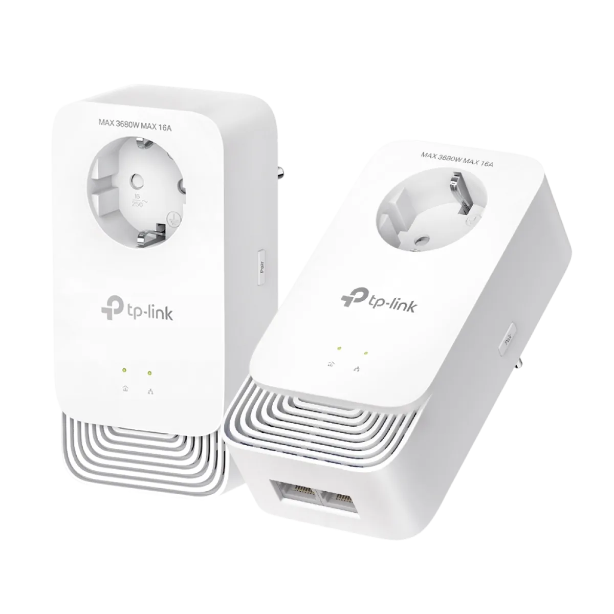 TP-Link PG2400P KIT / G.hn2400 Комплект гигабитных Powerline-адаптеров MIMO с розеткой, 2 модуля, 1428 Мбит/с