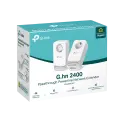 TP-Link PG2400P KIT / G.hn2400 Комплект гигабитных Powerline-адаптеров MIMO с розеткой, 2 модуля, 1428 Мбит/с