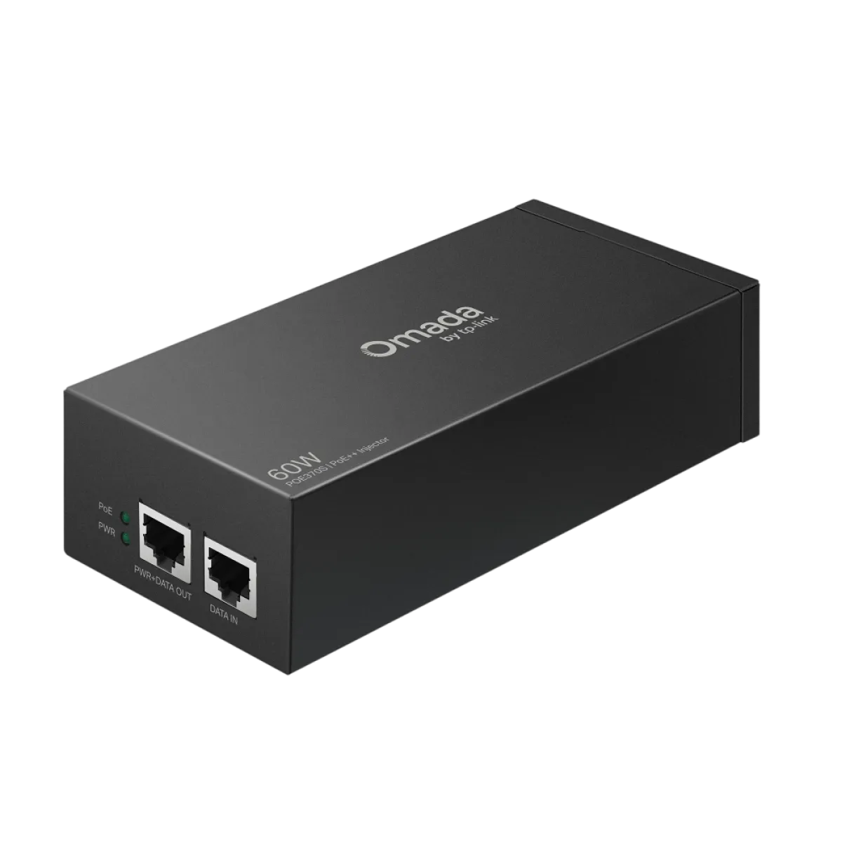 TP-Link POE370S / 10G Инжектор PoE++ IEEE 802.3af/at/bt Type 3, 60 Вт, 2×RJ45