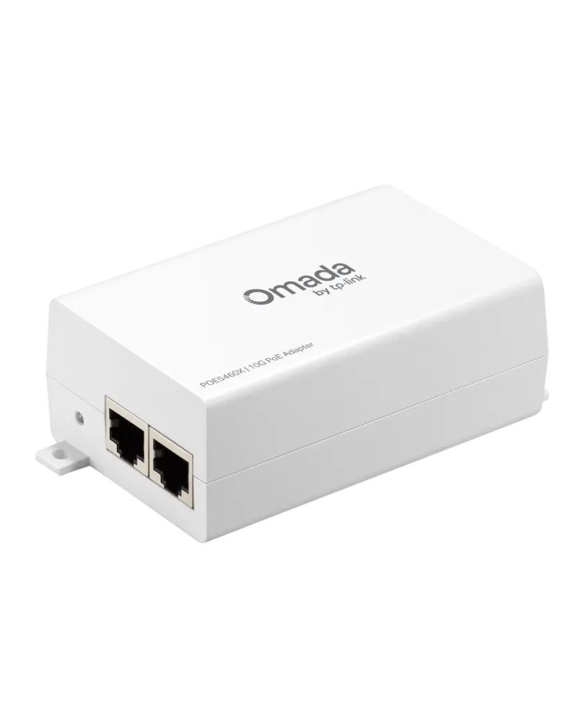TP-Link POE5460X / 10G Гигабитный адаптер Passive PoE 54 В, 60 Вт, 2×RJ45
