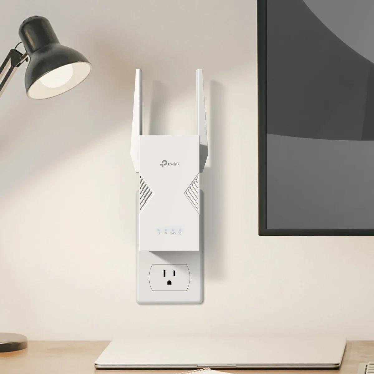 TP-Link RE235BE / BE3600 Двухдиапазонный усилитель сигнала Wi-Fi 7 с EasyMesh, MLO и портом 2.5GbE