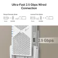 TP-Link RE405BE / BE6500 Двухдиапазонный усилитель сигнала Wi-Fi 7 с 2.5GbE, EasyMesh и MLO