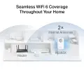 TP-Link RE660X / AX1800 Двухдиапазонный усилитель сигнала Wi-Fi 6 с проходной розеткой, EasyMesh и Gigabit Ethernet