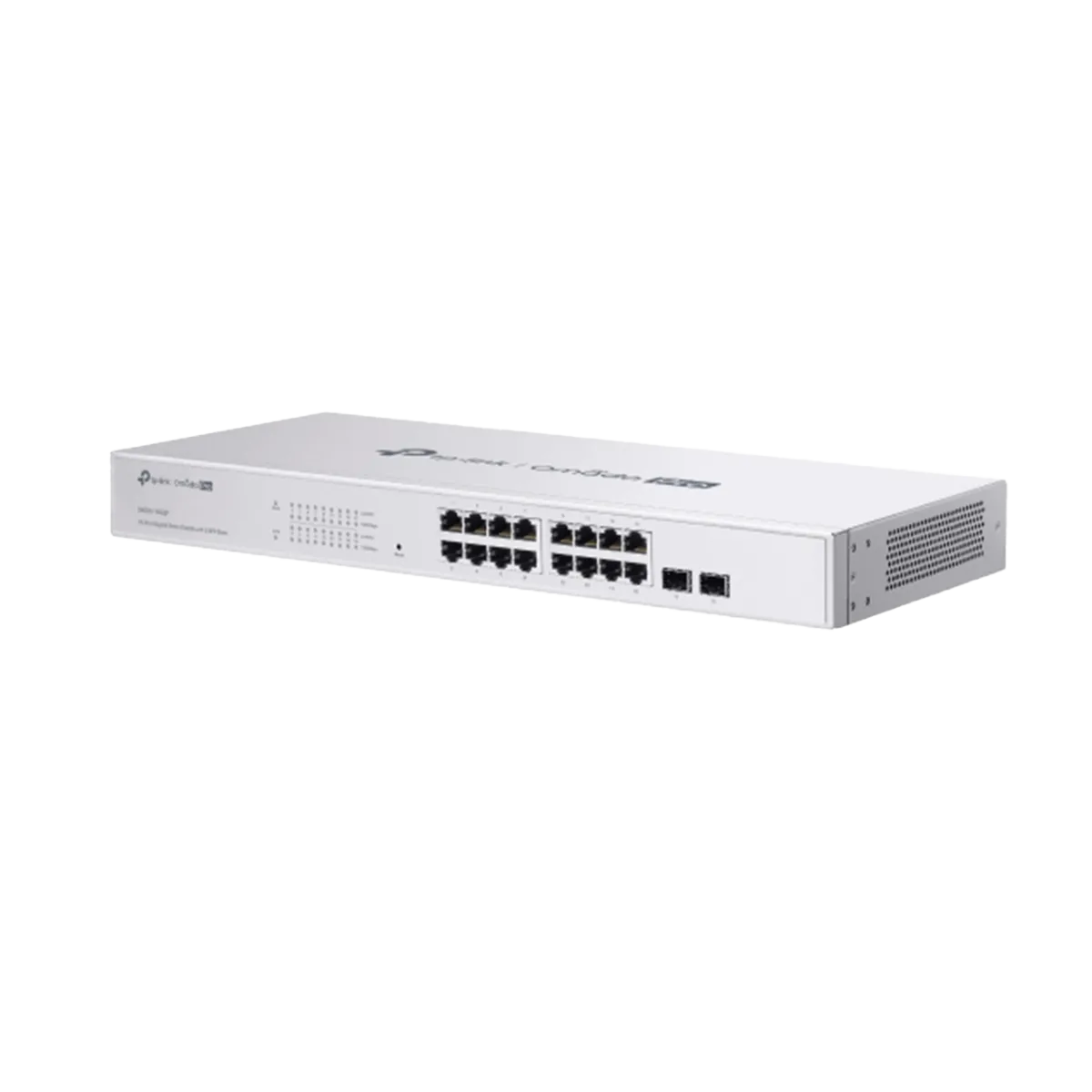 TP-Link Omada Pro S4500-16G2F / Гигабитный интеллектуальный коммутатор с 16 портами и 2 слотами SFP.
