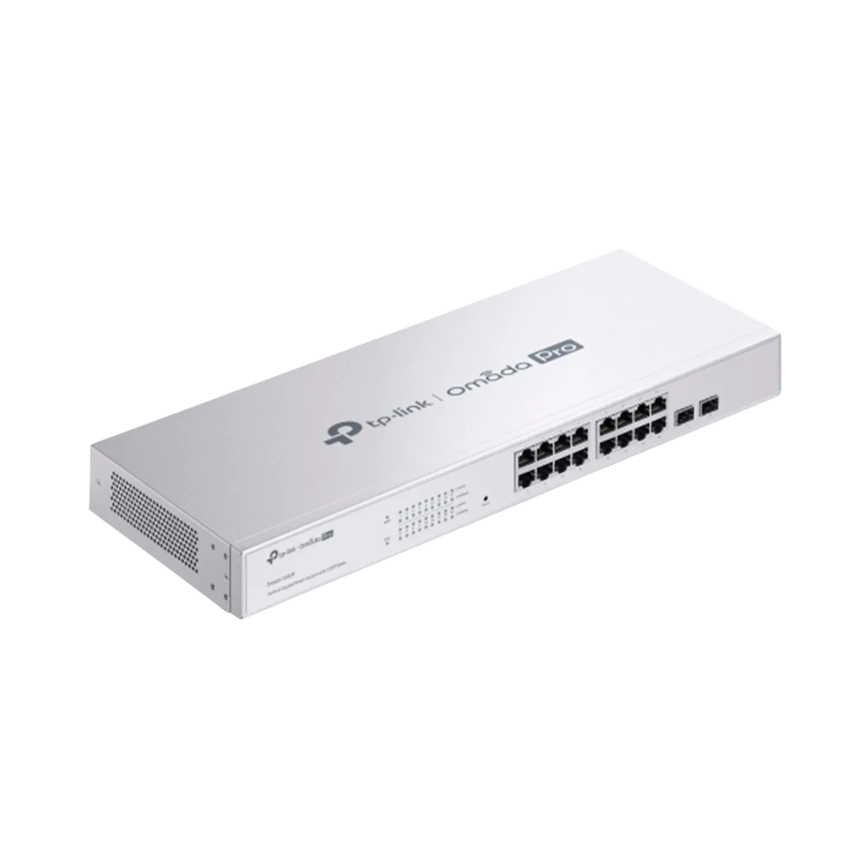 TP-Link Omada Pro S4500-16G2F / Гигабитный интеллектуальный коммутатор с 16 портами и 2 слотами SFP.