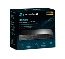 TP-Link Omada SG2008 / 8-портовый гигабитный коммутатор Smart