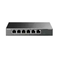 TP-Link TL-SF1006P / 6-портовый настольный коммутатор с 4 портами PoE+