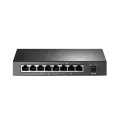 TP-Link TL-SF1008P / 8-портовый настольный коммутатор с 4-портами PoE+
