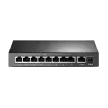 TP-Link TL-SF1009P / 9-портовый настольный коммутатор с 8-портами PoE+