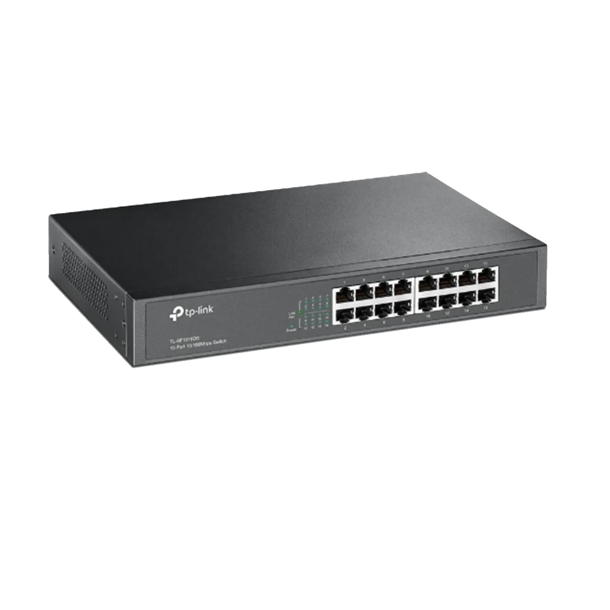 TP-Link TL-SF1016DS / 16-портовый коммутатор (настольный/ монтируемый в стойку)