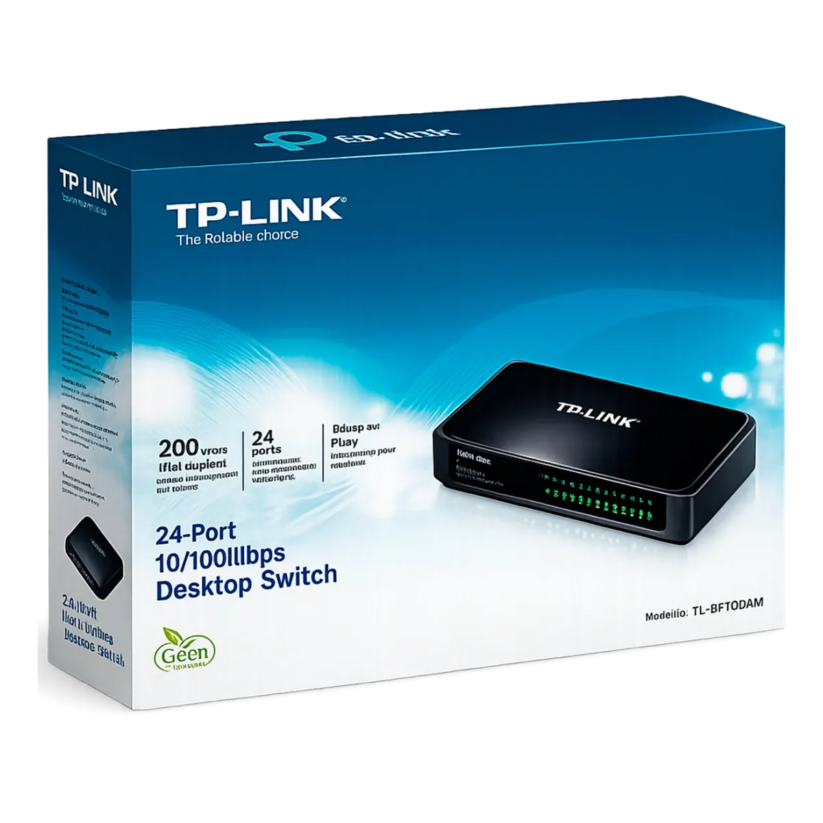 TP-Link TL-SF1024M / 24-портовый настольный коммутатор