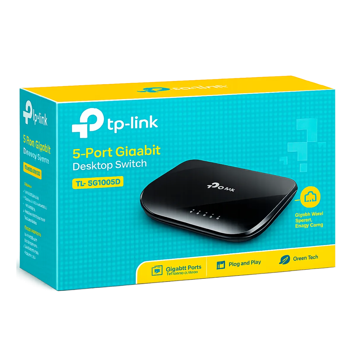 TP-Link TL-SG1005D / 5-портовый гигабитный настольный коммутатор