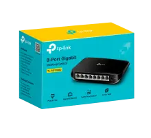 TP-Link TL-SG1008D / 8-портовый гигабитный настольный коммутатор