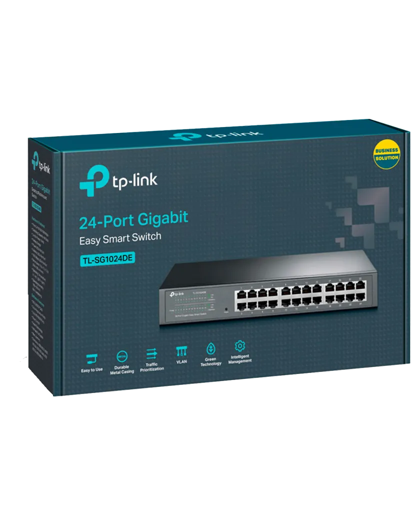 TP-Link TL-SG1024DE / Easy Smart гигабитный 24-портовый коммутатор
