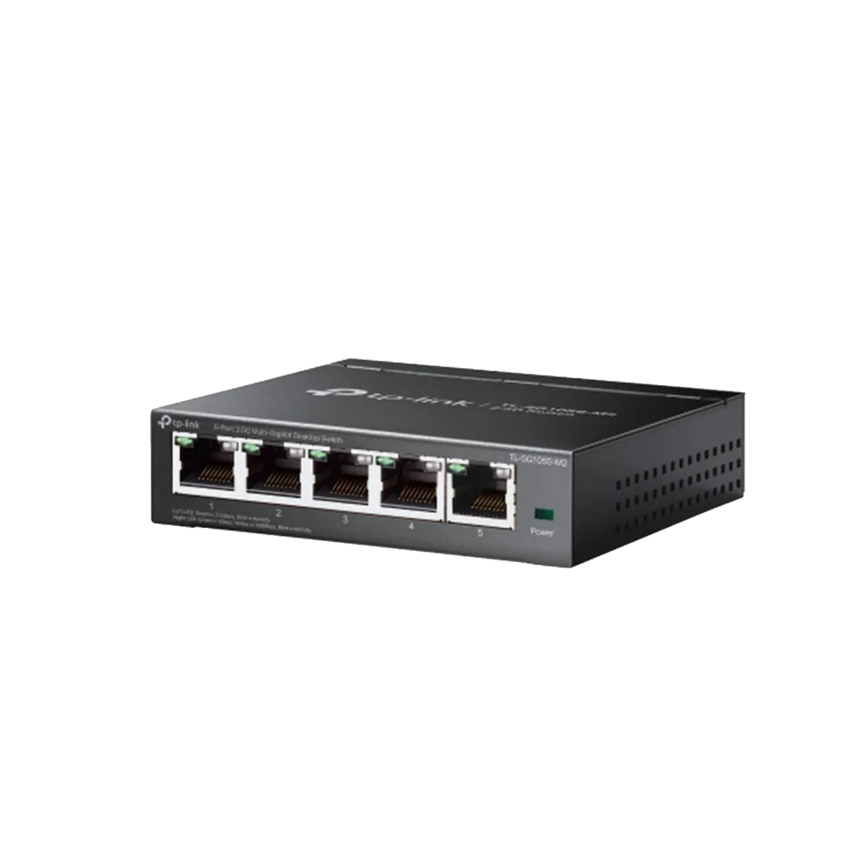TP-Link TL-SG105S-M2 / 5-портовый настольный коммутатор 2,5G Multi Gigabit