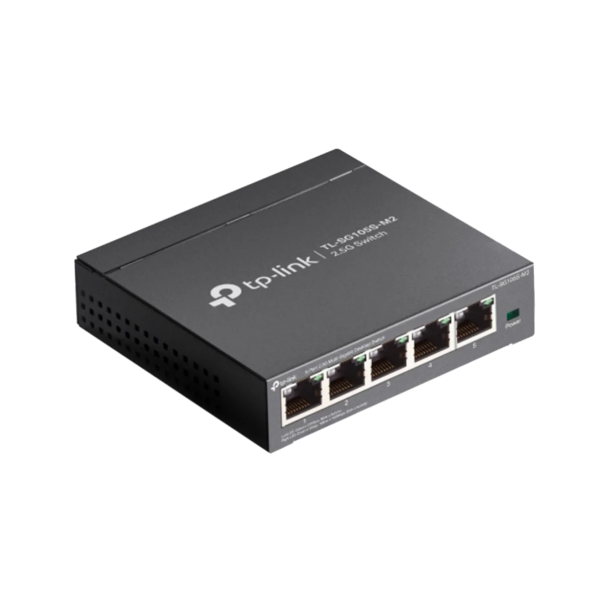 TP-Link TL-SG105S-M2 / 5-портовый настольный коммутатор 2,5G Multi Gigabit