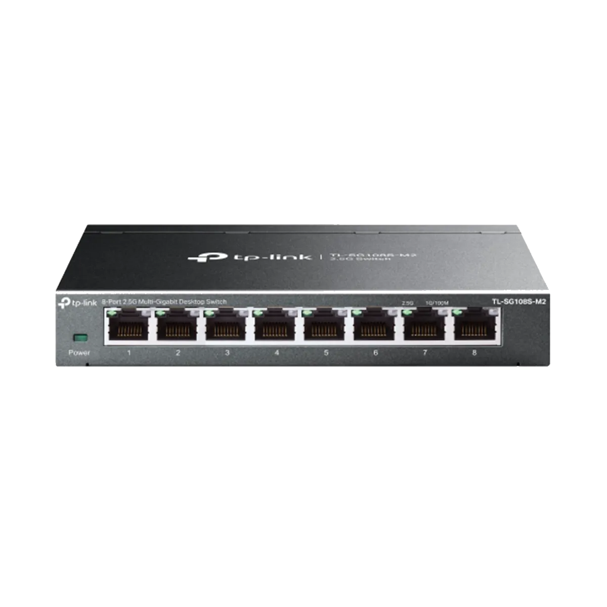 TP-Link TL-SG108S-M2 / 8-портовый настольный коммутатор 2,5G Multi Gigabit