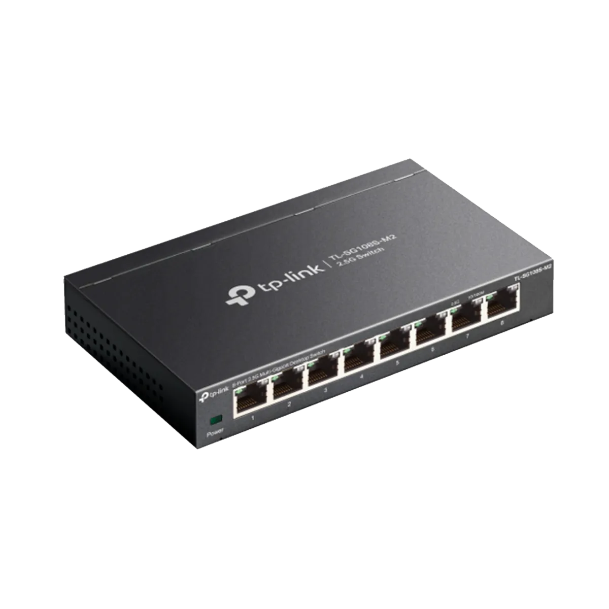 TP-Link TL-SG108S-M2 / 8-портовый настольный коммутатор 2,5G Multi Gigabit
