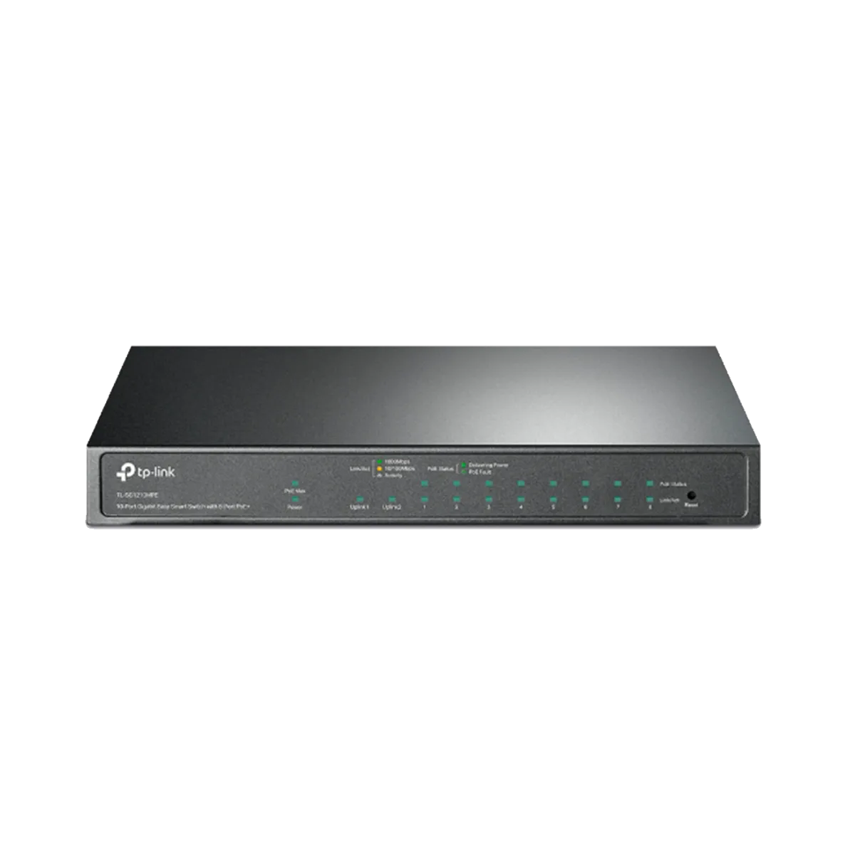 TP-Link TL-SG1210MPE / Easy Smart гигабитный коммутатор с 8 портами PoE+ и 2 SFP слотами