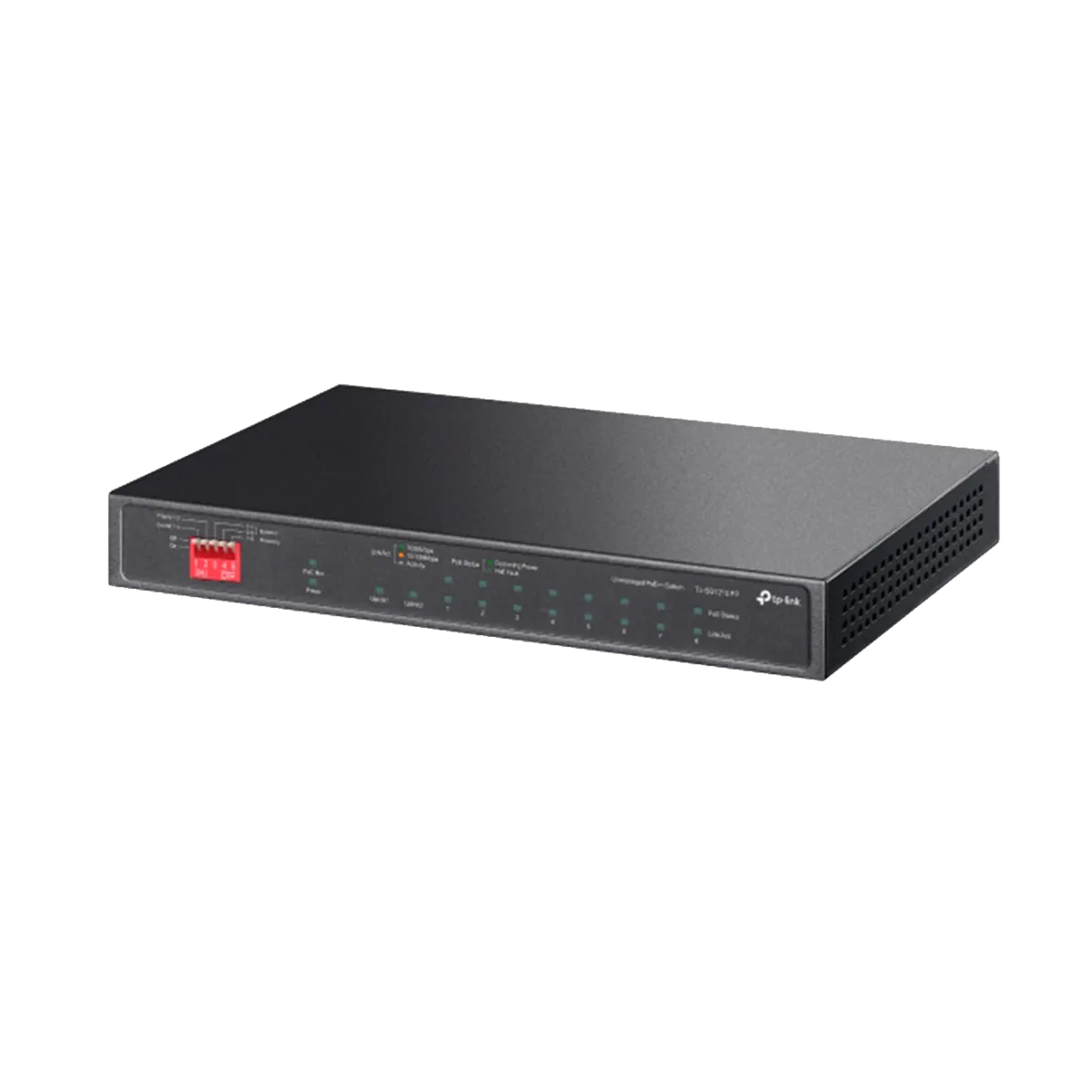 TP-Link TL-SG1210PP / Настольный гигабитный коммутатор на 10 портов с 6 портами PoE+ и 2 портами PoE++