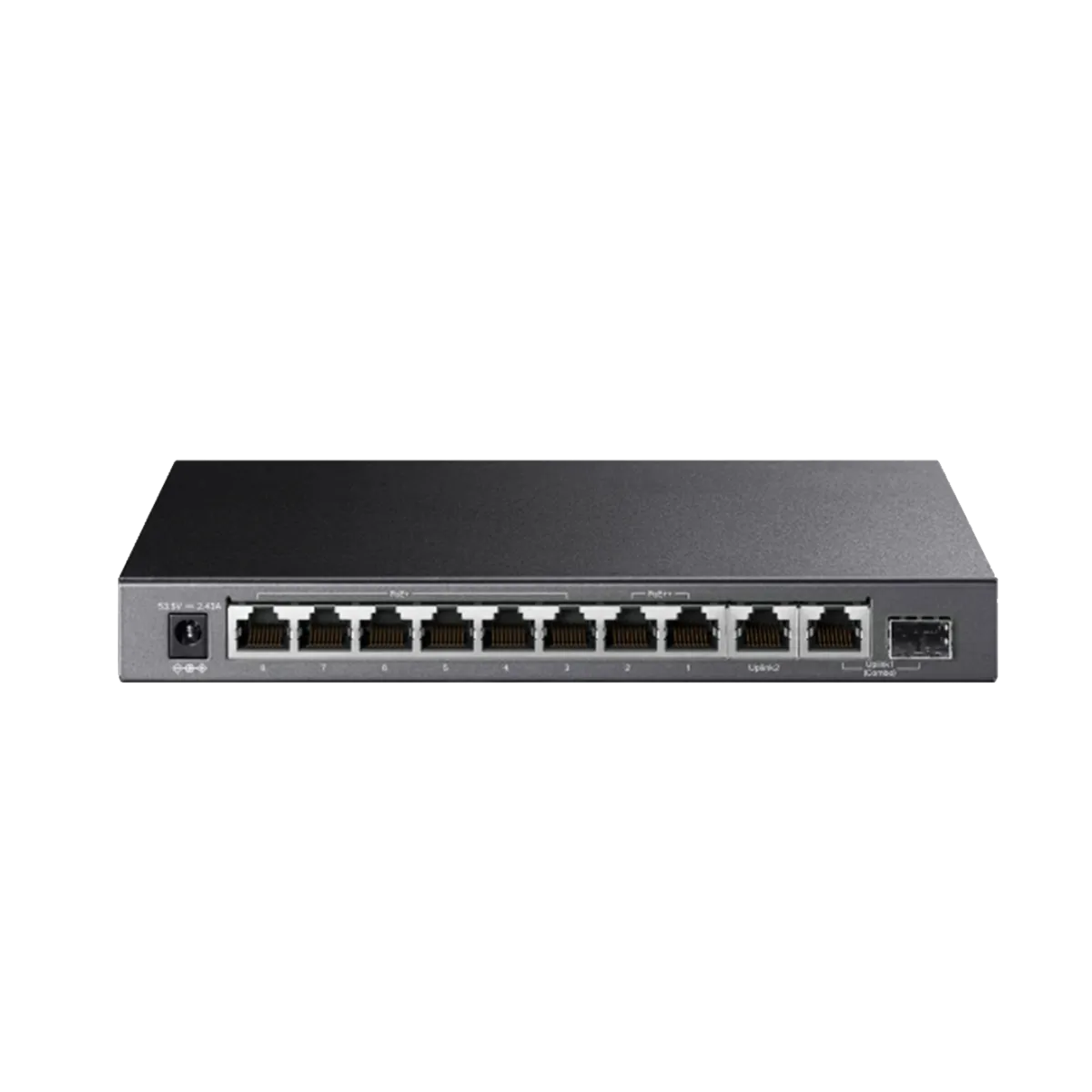TP-Link TL-SG1210PP / Настольный гигабитный коммутатор на 10 портов с 6 портами PoE+ и 2 портами PoE++