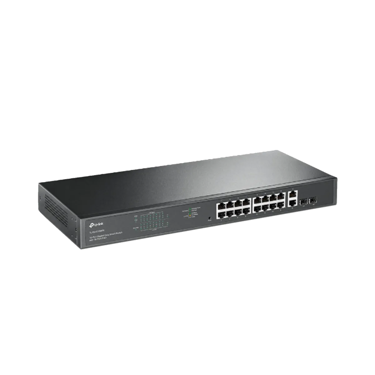 TP-Link TL-SG1218MPE / Easy Smart гигабитный коммутатор с 16 портами PoE+ и 2 SFP слотами