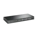 TP-Link TL-SG1428PE / Easy Smart гигабитный коммутатор с 24 портами PoE+, 2 портами без РоЕ и 2 SFP слотами