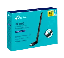 TP-Link Archer T600U Plus / AC600 Беспроводной двухдиапазонный USB-адаптер Wi-Fi высокого усиления