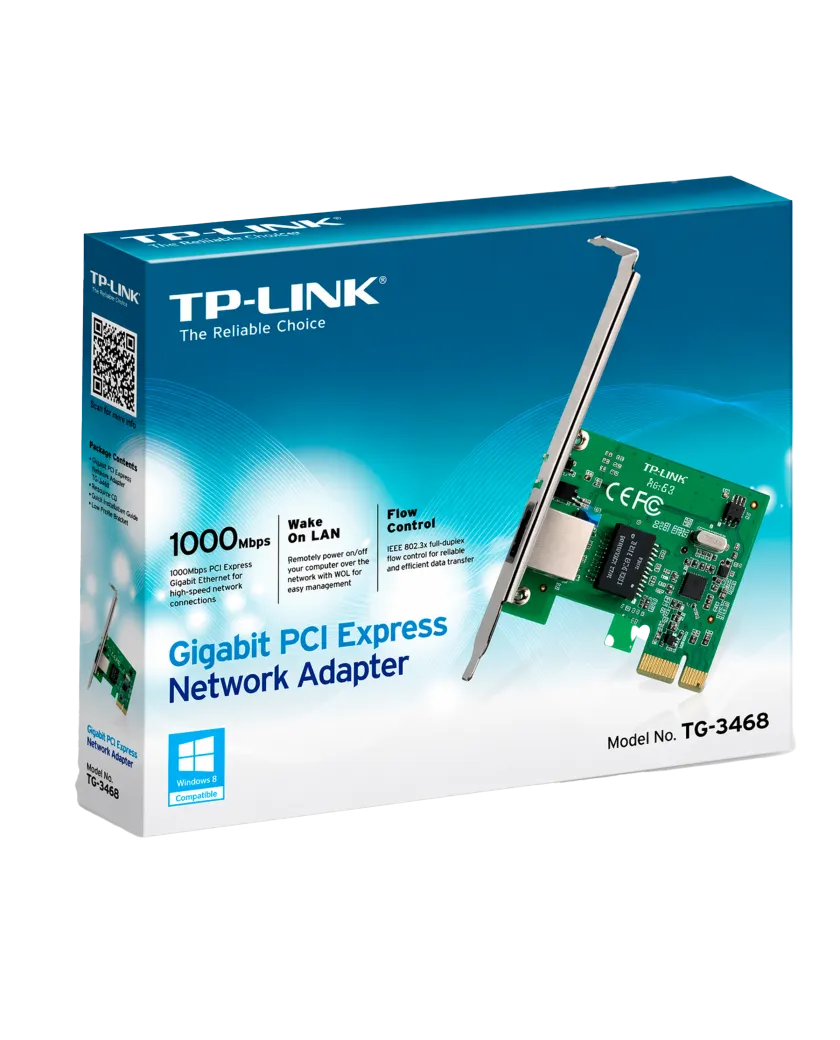 TP-Link TG-3468 / Гигабитный сетевой PCI Express-адаптер
