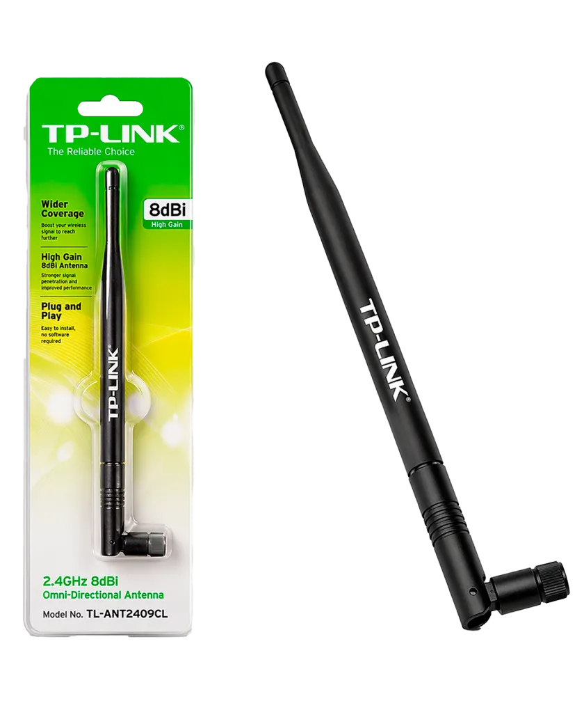 TP-Link TL-ANT2409CL / 2,4 ГГц 9 дБи Всенаправленная антенна для помещений