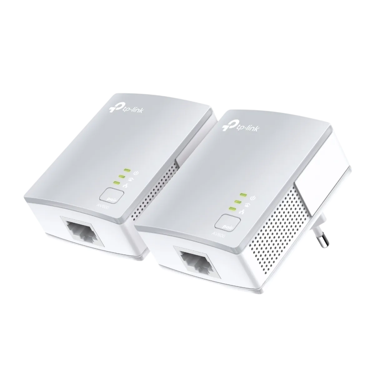TP-Link TL-PA411 KIT / AV600 Комплект из 2 Powerline-адаптеров HomePlug AV с Ethernet 100 Мбит/с