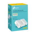 TP-Link TL-PA411 KIT / AV600 Комплект из 2 Powerline-адаптеров HomePlug AV с Ethernet 100 Мбит/с