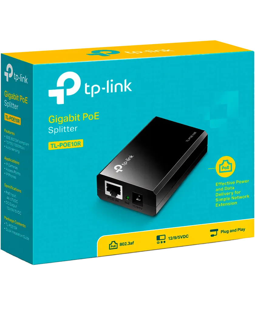 TP-Link Omada PoE10R / Сплиттер PoE (разветвитель)