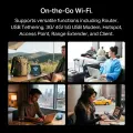 TP-Link TL-WR1512X / AX1500 Портативный двухдиапазонный роутер Wi-Fi 6 с Gigabit Ethernet, USB-C и WireGuard VPN