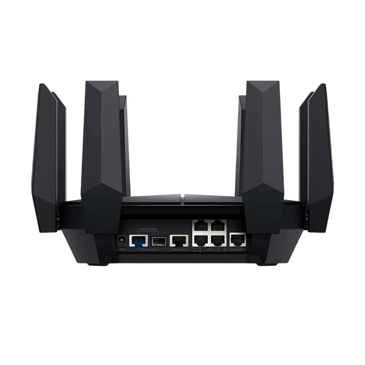 TP-Link Archer AXE300 / AXE16000 Четырехдиапазонный 16-потоковый маршрутизатор Wi-Fi 6E с двумя портами 10G