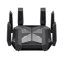 TP-Link Archer AXE300 / AXE16000 Четырехдиапазонный 16-потоковый маршрутизатор Wi-Fi 6E с двумя портами 10G