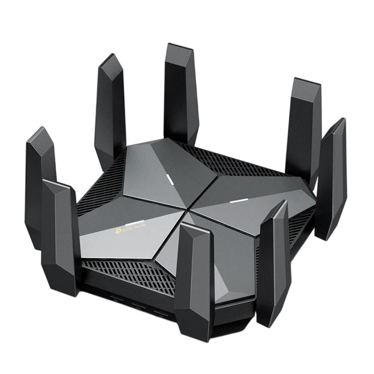 TP-Link Archer AXE300 / AXE16000 Четырехдиапазонный 16-потоковый маршрутизатор Wi-Fi 6E с двумя портами 10G