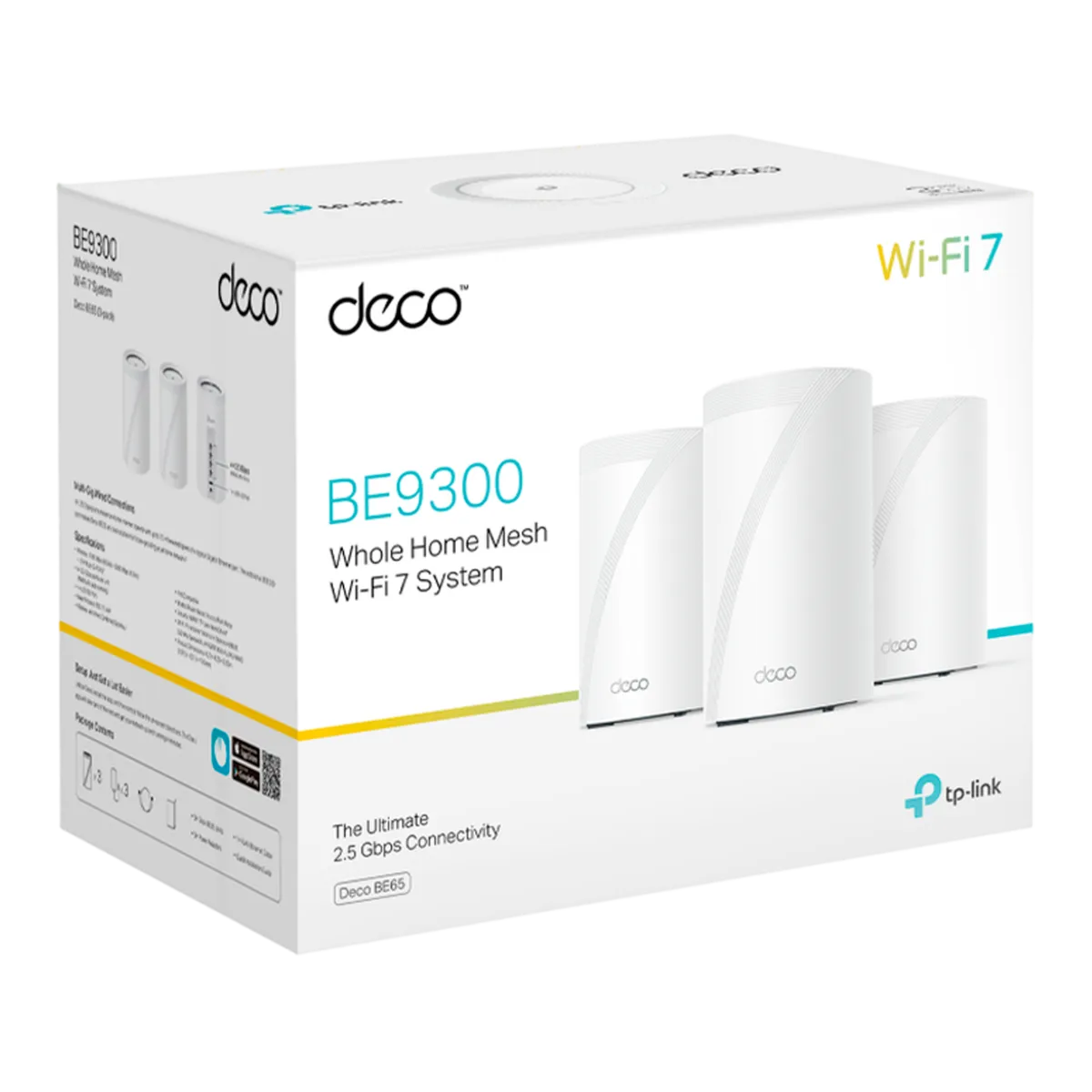 TP-Link Deco BE65 (1-pack) / BE9300 Трехдиапазонная Mesh-система Wi-Fi 7