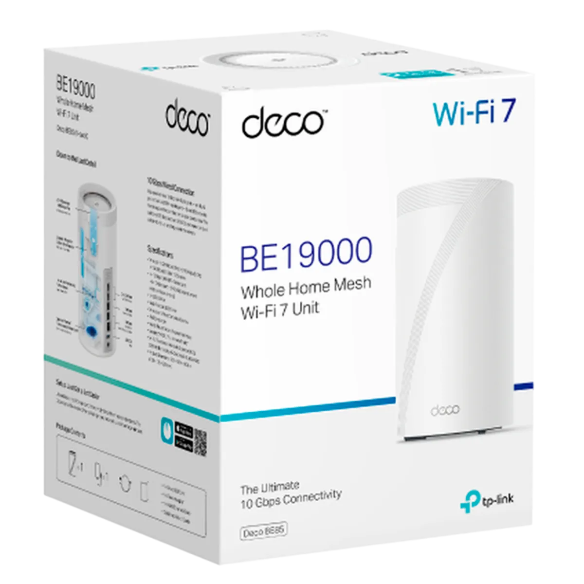 TP-Link Deco BE85 (1-pack) / BE19000 Трехдиапазонная Mesh-система Wi-Fi 7