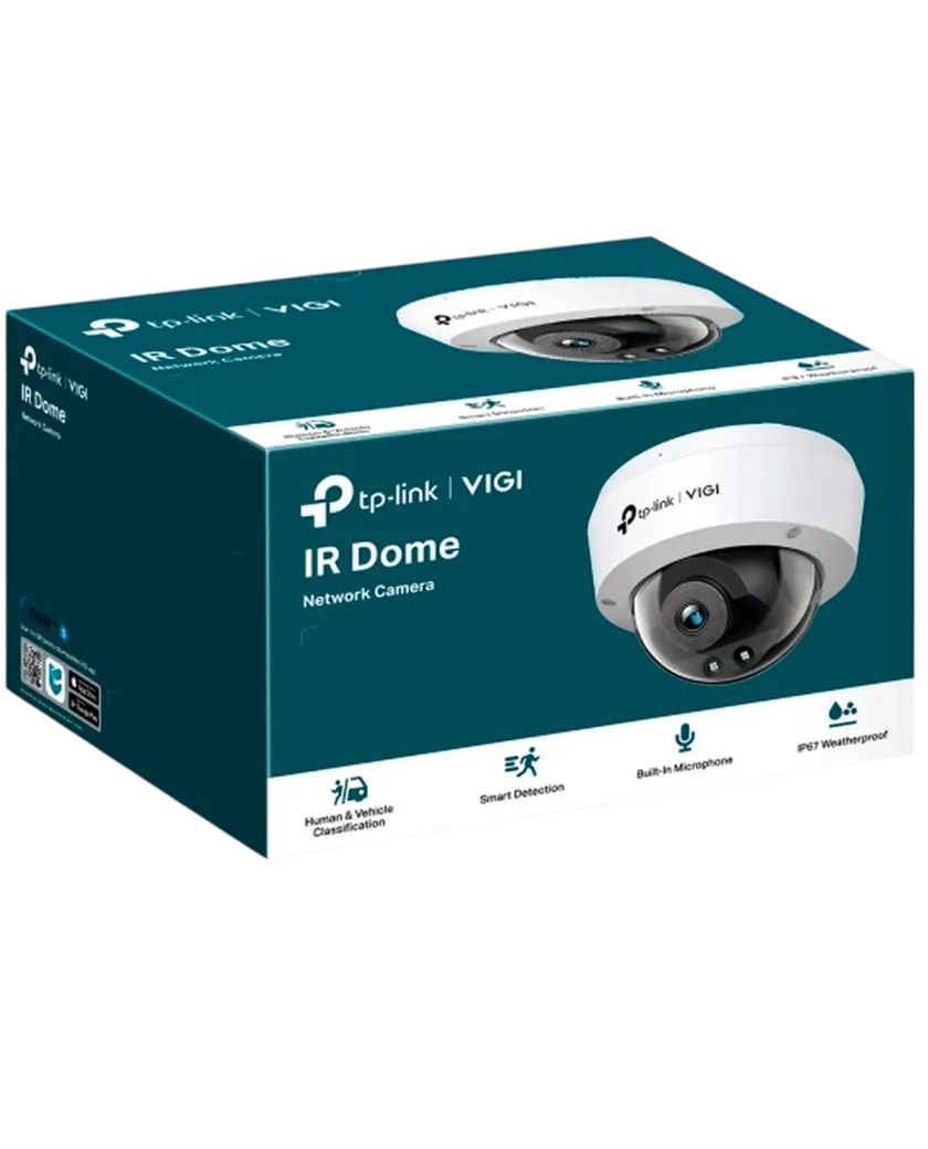 TP-Link VIGI C220I (2.8мм) / 2МП Купольная сетевая камера с ИК-подсветкой