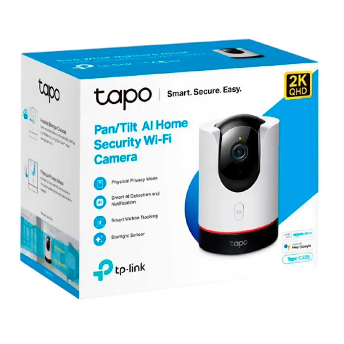 TP-Link Tapo C225 / Умная поворотно-наклонная камера с ИИ