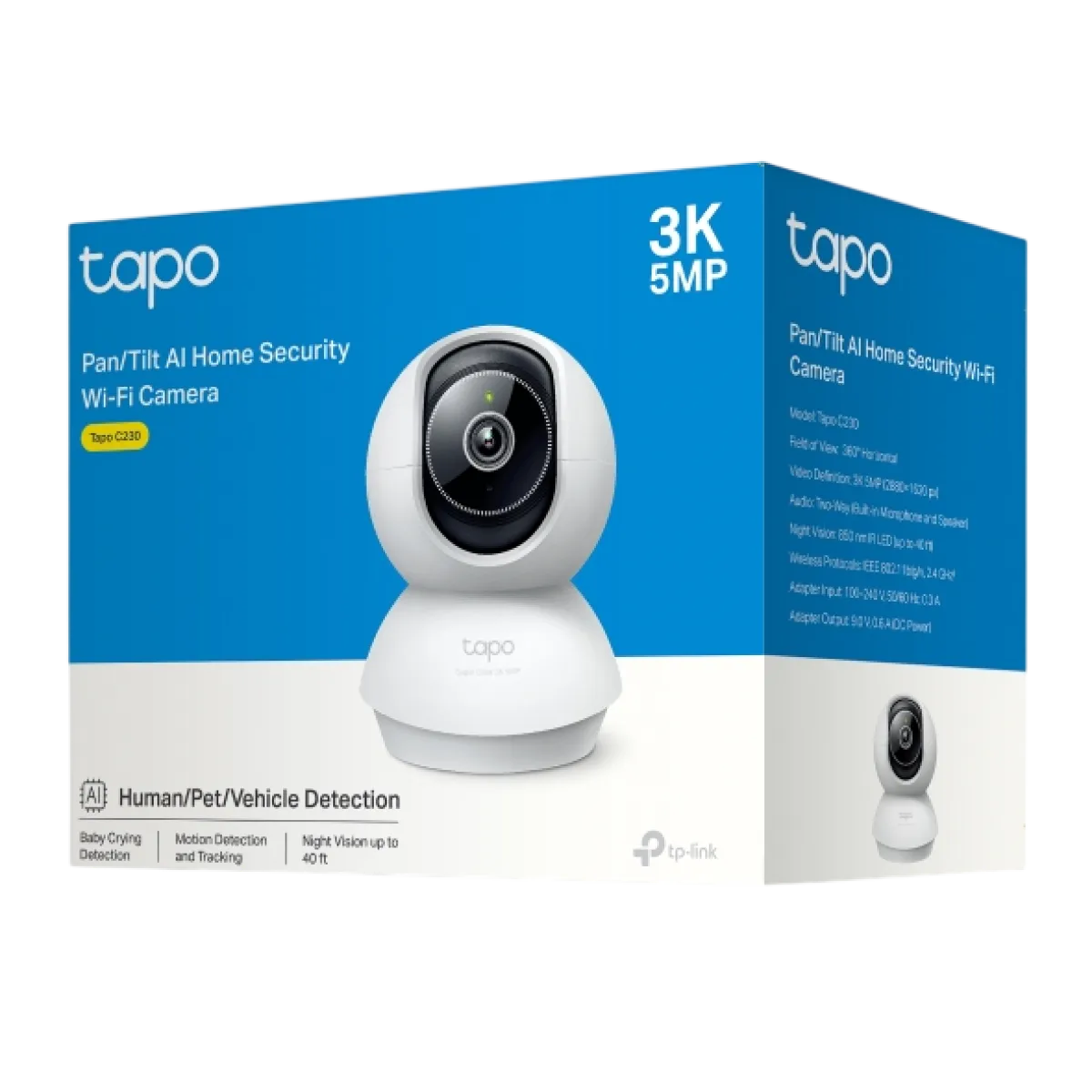 TP-Link Tapo C230 / Умная поворотно-наклонная камера с ИИ