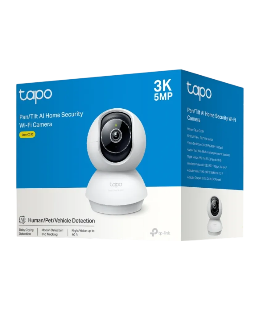 TP-Link VIGI C230 (2.8мм) / 3MP Full-Color Купольная IP-камера