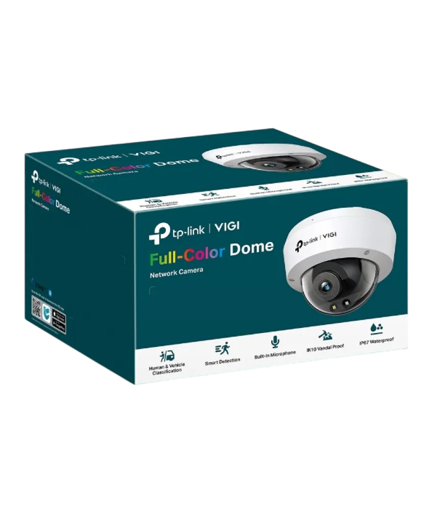 TP-Link VIGI C240 (2.8мм) / 4MP Сетевая полноцветная купольная камера