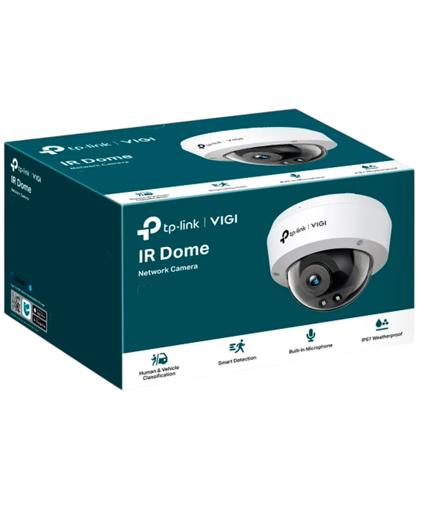 TP-Link VIGI C240I (4мм) / 4MP Сетевая купольная ИК-камера