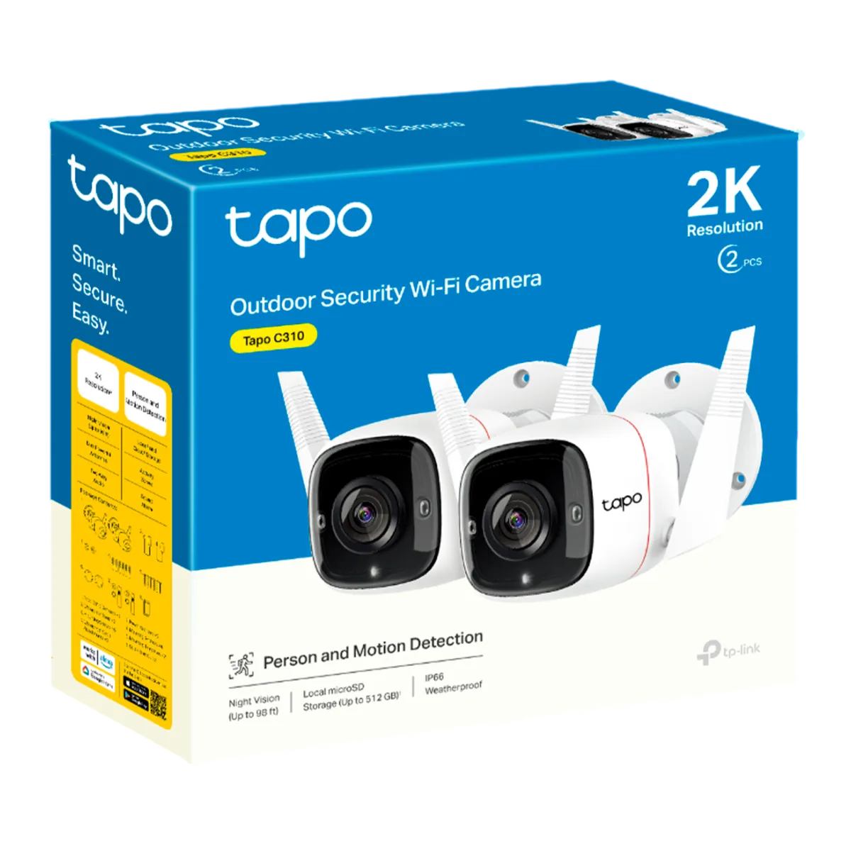 TP-Link Tapo C310P2 / Умная наружная камера